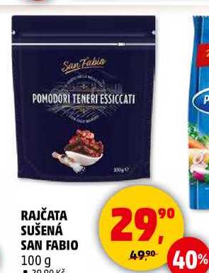 RAJČATA SUŠENÁ SAN FABIO, 100 g