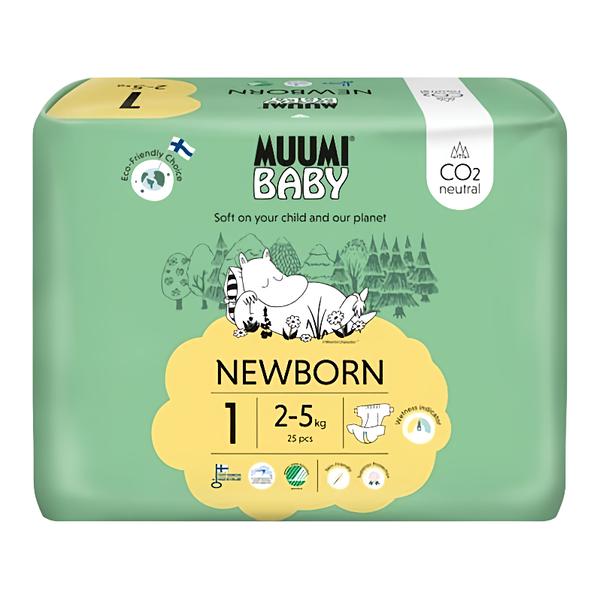 Muumi Baby Newborn EKO pleny vel. 1 (2–5 kg)