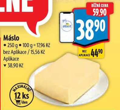 Máslo 250 g