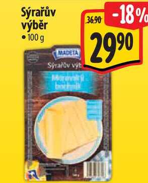 MADETA Sýrařův výběr 100 g
