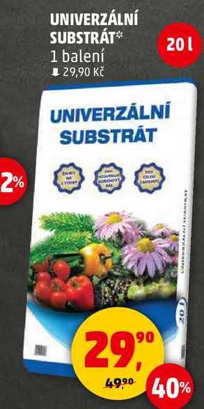 UNIVERZÁLNÍ SUBSTRÁT, 1 balení  