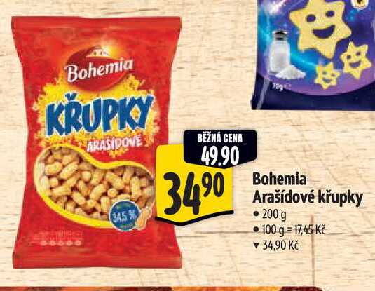 Bohemia Arašídové křupky 200 g 