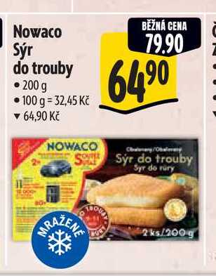 Nowaco Sýr do trouby 200 g 