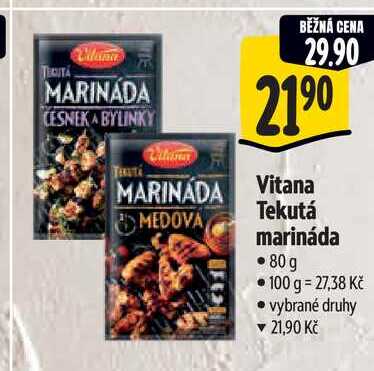Vitana Tekutá marináda 80g