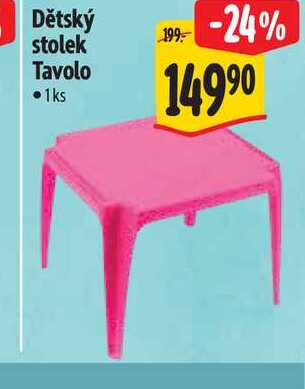 Dětský stolek Tavolo 1ks 1
