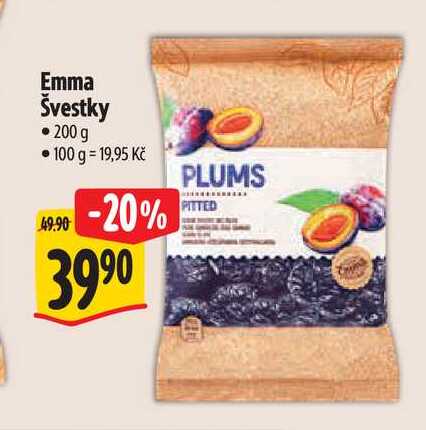 Emma Švestky 200 g