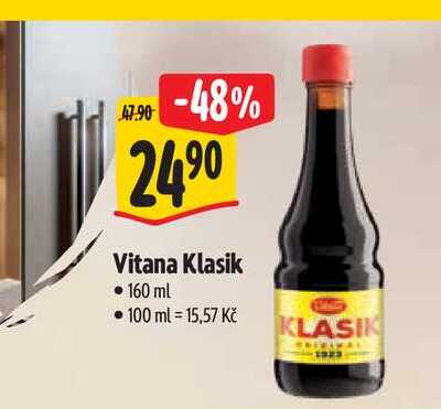 Vitana Klasik tekuté ochucovadlo 160ml