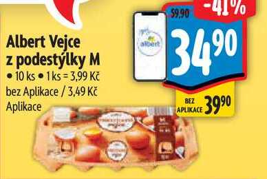 Albert Vejce z podestýlky M 10 ks