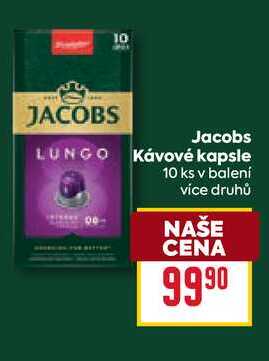 Jacobs Kávové kapsle 10 ks 