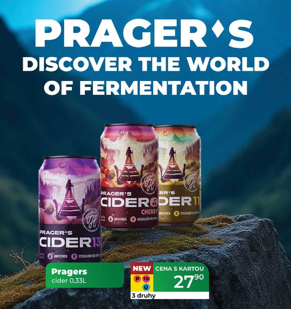 Pragers cider 0,33L  