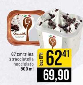 67 zmrzlina stracciatella nocciolato 500 ml 