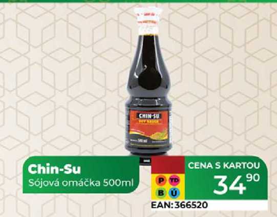 Chin-Su Sójová omáčka 500ml  