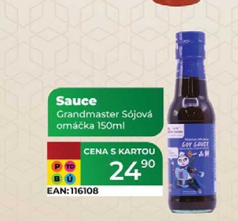 Sauce Grandmaster Sójová omáčka 150ml  