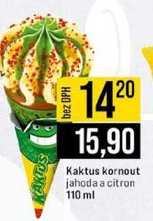 Kaktus kornout jahoda a citron 110 ml 
