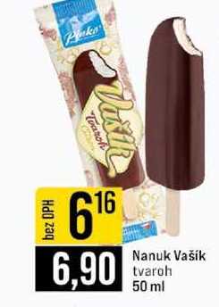 Nanuk Vašík tvaroh 50 ml 