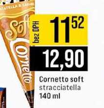 Cornetto soft stracciatella 140 ml 
