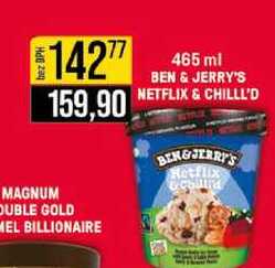 BEN & JERRY'S NETFLIX & CHILLL'D 465ml