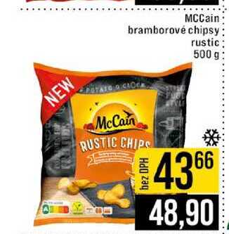 MCCain bramborové chipsy rustic 500 g