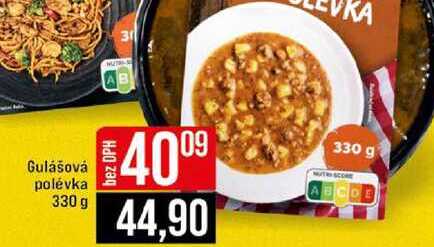 Gulášová polévka 330 g 