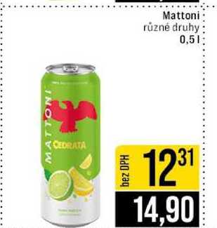 Mattoni různé druhy 0,5l 