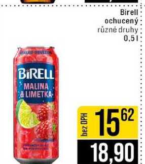 Birell ochucený různé druhy 0.5l