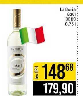 La Doria Gavi DOCG 0,75l