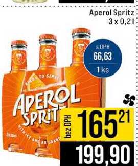 Aperol Spritz 3x 0,2l