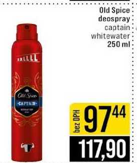Old Spice deospray captain whitewater 250 ml 
