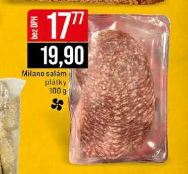Milano salám plátky 100 g 