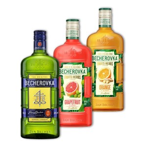 BECHEROVKA ORIGINAL, GRAPEFRUIT, LEMOND, ORANGE