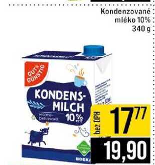Kondenzované mléko 10% 340 g