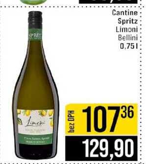 Cantine Spritz Limoni Bellini 0,75l
