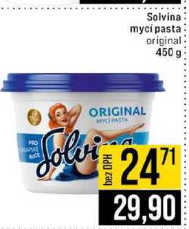 Solvina mycí pasta original 450 g 