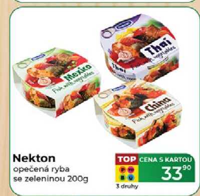Nekton opečená ryba se zeleninou 200g 