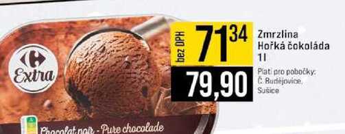 Zmrzlina Hořká čokoláda 1l