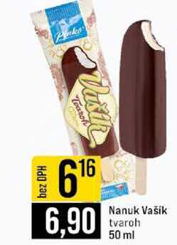 Nanuk Vašik tvaroh 50 ml 