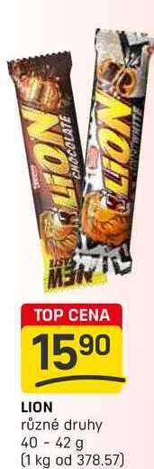 LION různé druhy 40-42 g