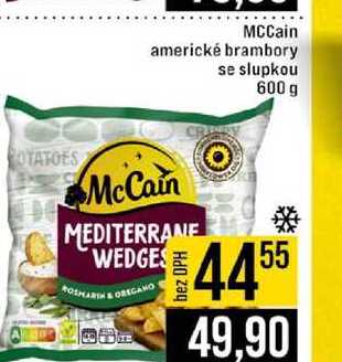 MCCain americké brambory se slupkou 600 g
