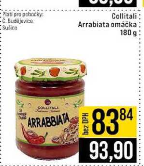 Collitali Arrabiata omáčka 180 g