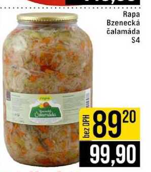 Rapa Bzenecká čalamáda S4 