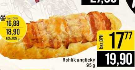 Rohlik anglický 95g 