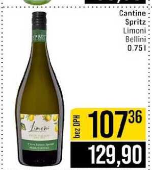Cantine Spritz Limoni Bellini 0,75l