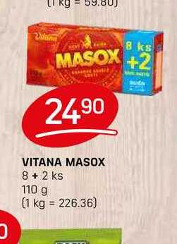 VITANA MASOX 8+ 2 ks 110 g 