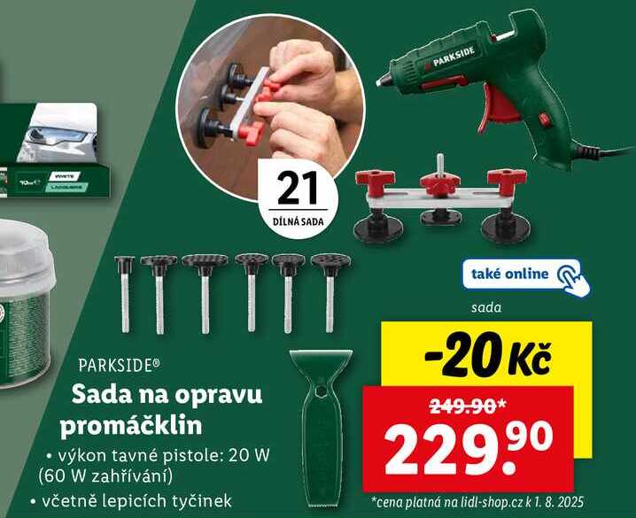 Sada na opravu promáčklin