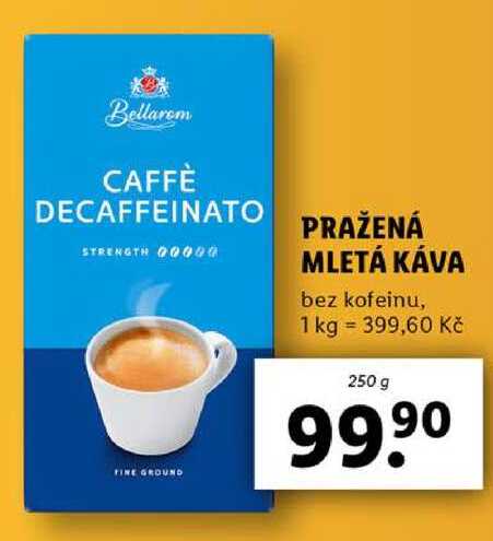 PRAŽENÁ MLETÁ KÁVA, 250 g