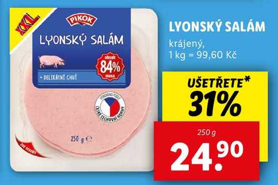 LYONSKÝ SALÁM, 250 g