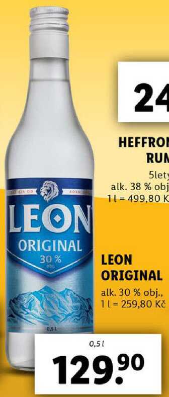 LEON ORIGINAL, 0,5 l