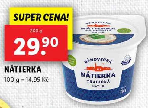 NÁTIERKA, 200 g