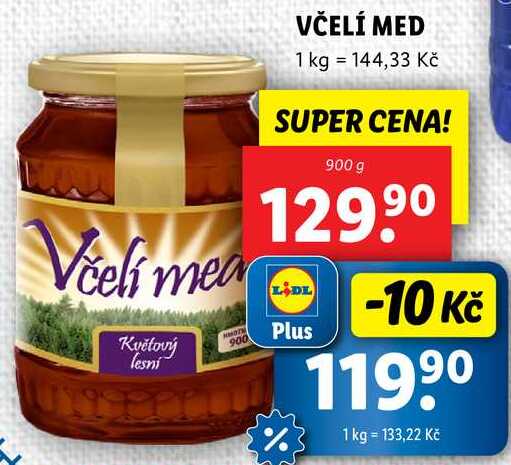 VČELÍ MED, 900 g