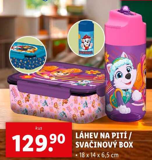 LÁHEV NA PITÍ/SVAČINOVÝ BOX 